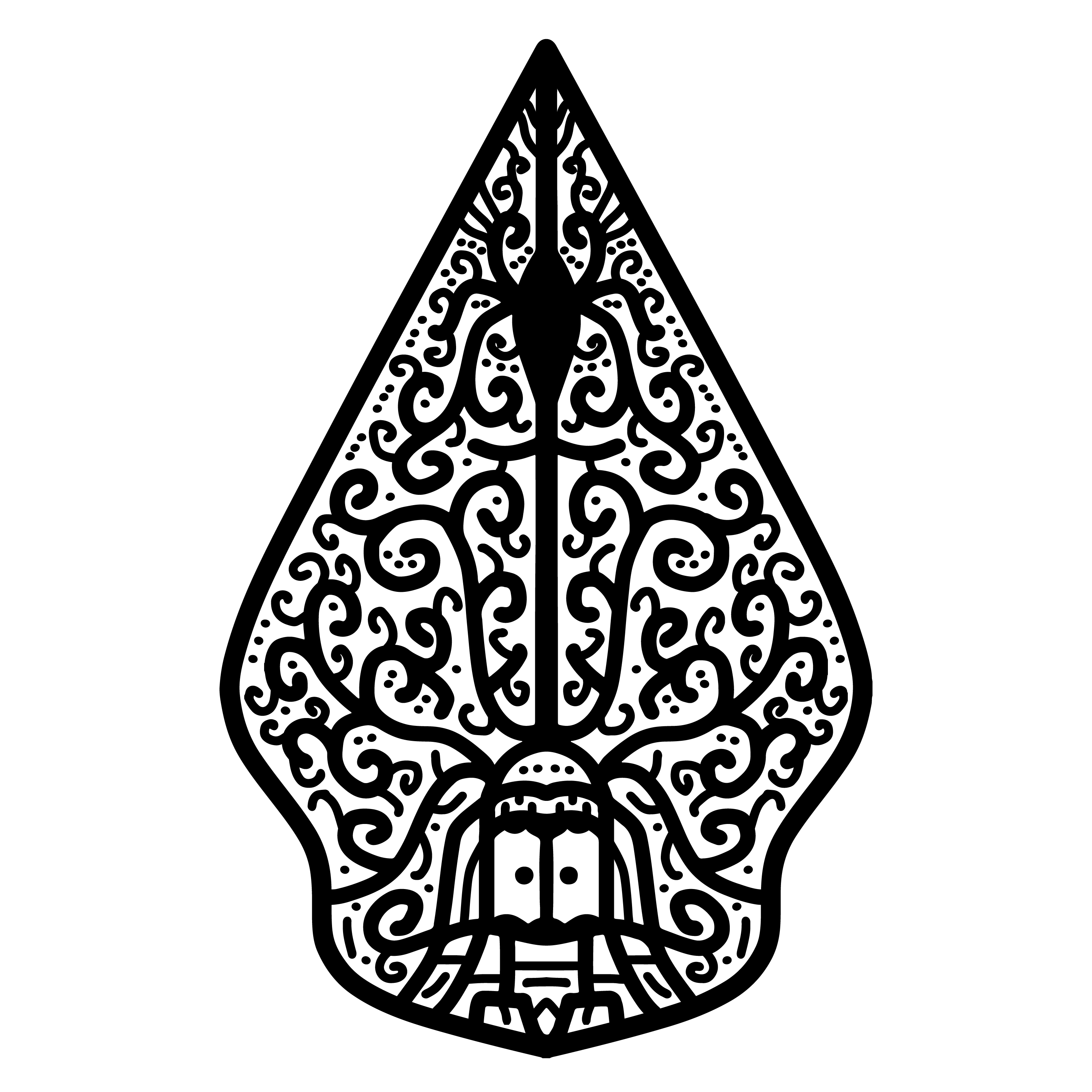 Gunungan Wayang Kiri
